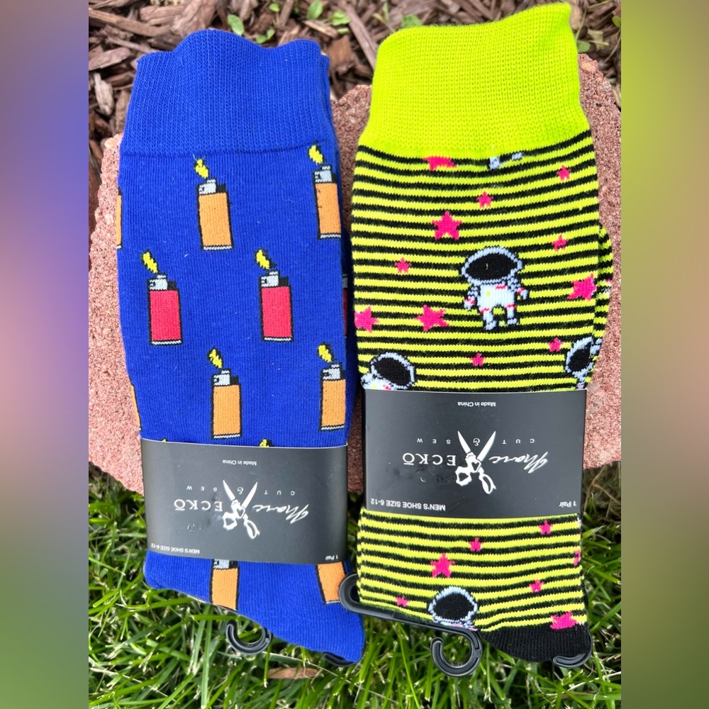 Marc Ecko Lighter and Spaceman Socks